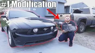 FIRST MOD FOR ANY S197 MUSTANG OWNER - EBAY DT MOTO 13-14 REPLICA HEADLIGHTS