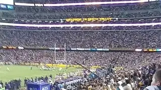 LSU CROWD VS ALABAMA 2022