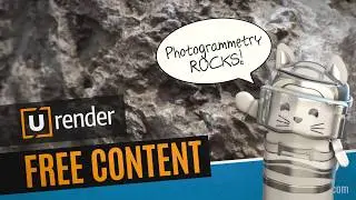 Free Photogrammetry Rock Models - U-RENDER