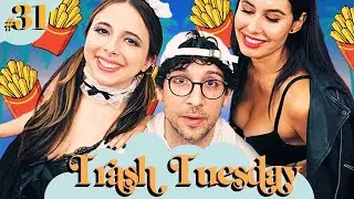 French Fries & Lingerie w/ Rick Glassman | Ep 31 | Trash Tuesday w/ Annie & Esther & Khalyla