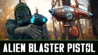 Fallout 4 Unique Weapon: Alien Blaster Pistol