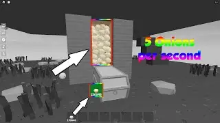 THIS ONION FARM GIVES SO MUCH MONEY! *5 ONIONS PER SECOND*  SKYBLOCK [BETA]