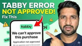 We can't approve this purchase | tabby installment problem| tabby payment method not available