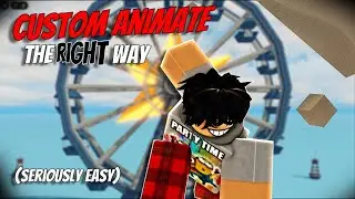 Custom ANIMATE the RIGHT way | TSB skill builder