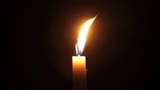 Горящая свеча...