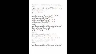 The Rolling Stones: THE LAST TIME - Original & In Sync LYRICS & CHORDS - Free* TAB: DairyBeat: (i)