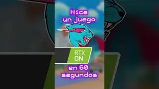 Hice un JUEGO de MRBEAST RTX en 60 SEGUNDOS