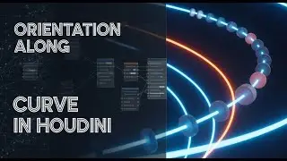 Houdini Tutorial: Animate Geometry Along a Curve (Step-by-Step)