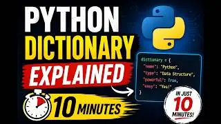Python Dictionary Made SIMPLE (No Confusion!)