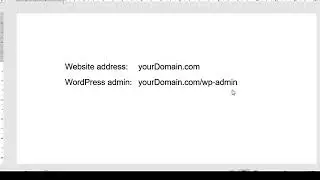 How to Login to your WordPress Admin Page