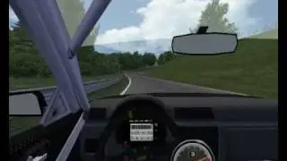 rFactor Top Gear style Moller Bil Motorsport Audi A4 video