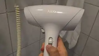 Why the Wall mounted Hair dryer is not working? (Light switch, AEG)