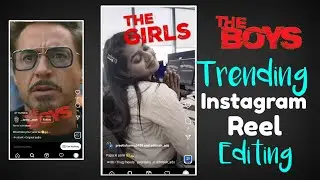How to edit The boys meme | The boys meme reel tutorial | The boys meme template editing in video