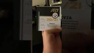 Steelers fact/trivia 7/20/24 & 7/21/24