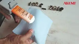 Быстро и безопасно приклеивайте надгробные буквы и надписи с помощью AKEPOX 3000 Mini Quick