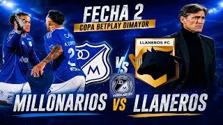 EN VIVO: MILLONARIOS VS LLANEROS, FECHA 2, COPA BETPLAY DIMAYOR 11/05/2026