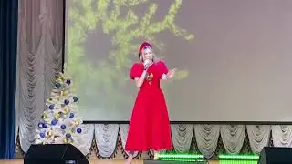 Одна снежинка - поёт Анастасия Трубенкова