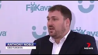 FijiKava bar activation - Channel 7 News Brisbane