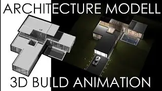 Architecture model building animation / 3D Animation: Building construction