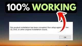 This Product Installation Has Been Corrupted Error On Windows 11 Fixed