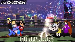 Popeye X & Underdog X vs Abby Archer & Bessie Higgenbottom - 2v2 Versus Mode - MUGEN