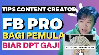 TARGETKAN HAL INI JIKA MAU DAPAT GAJI JADI KONTEN KREATOR FB PRO ✅️ 🥰🥰