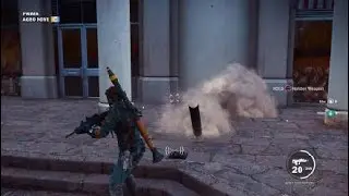 Just Cause 3 the strongest  lamp post ever