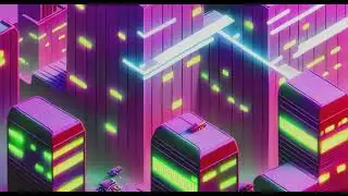 Isometric City Stable Diffusion Animation