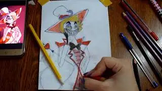 speedpaint Lucifer hazbin hotel warning!