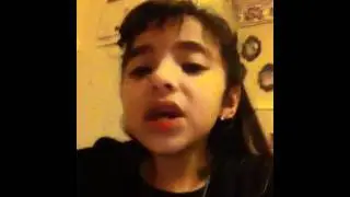 Little girl on crack