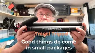 Good things come in small packages, the Freewell Travel Tripod certainly does.