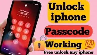 How To Unlock iPhone If Forgot Passcode Without Face iD➡️Remove iPhone Screen Lock 🔐!