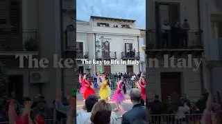 The key to life in Italy 