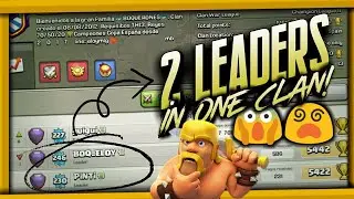 2 Leaders in one clan!😱 HOW? IT'S CRAZY😵 | Strange Clan in coc | Strange Clan #2 | Clashing Space