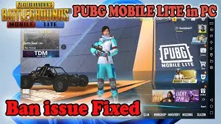 How to play PUBG MOBILE LITE In Emulator (Ban issue fixed)