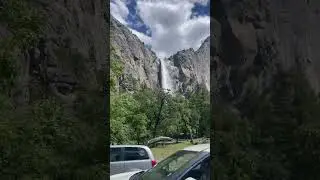 Entering Yosemite National Park 