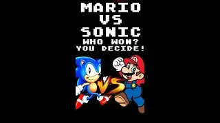 Tale of The 90s Kid - Sonic Vs Mario #Shorts