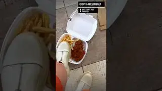 White Rabbits vs. Crispy & Fries! Oddly Satisfying Boots Crushing Food! ASMR