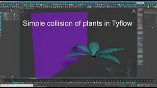 Dark Max № 36 - Simple collision of plants in Tyflow