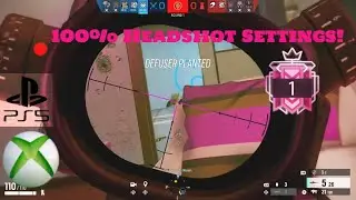 CHAMPION Settings 100% Accuracy- Rainbow Six Siege Settings