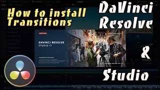 Install Transitions in DaVinci Resolve/Studio (Mac)