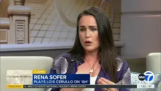 Rena Sofer on WLS TV 7am Streaming News show Part 2 Oct 24,2024