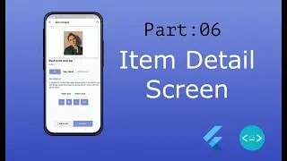 Item Detail Screen Part - 06 | Bolt E-commerce App | Flutter UI | Speed Code