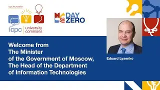 Day Zero: Welcome from Eduard Lysenko
