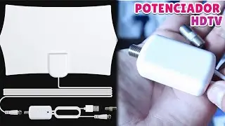 ⚡︎Potenciador Antena HD TV 📡 📺