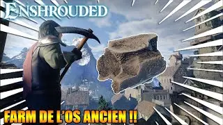 ENSHROUDED | RÉCOLTER DE L'OS ANCIEN [TUTORIEL] !!