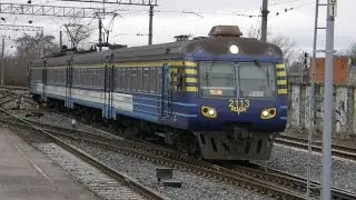 Рижский вагоностроительный завод - вытаскиваем из цеха эстонскую ЭР2-802!