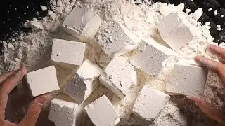 ASMR Very Satisfying Gym Chalk Crushing 😴🌙 깊은 수면과 휴식을 위한 짐초크 부수기