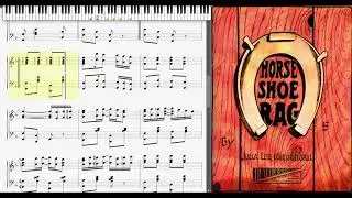 Horse Shoe Rag by Julia Lee Niebergall (1911, Ragtime piano)