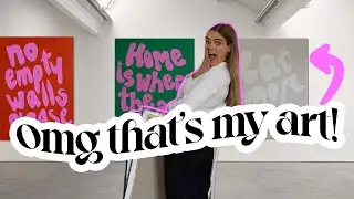 Meine erste Kunst Ausstellung als Künstlerin